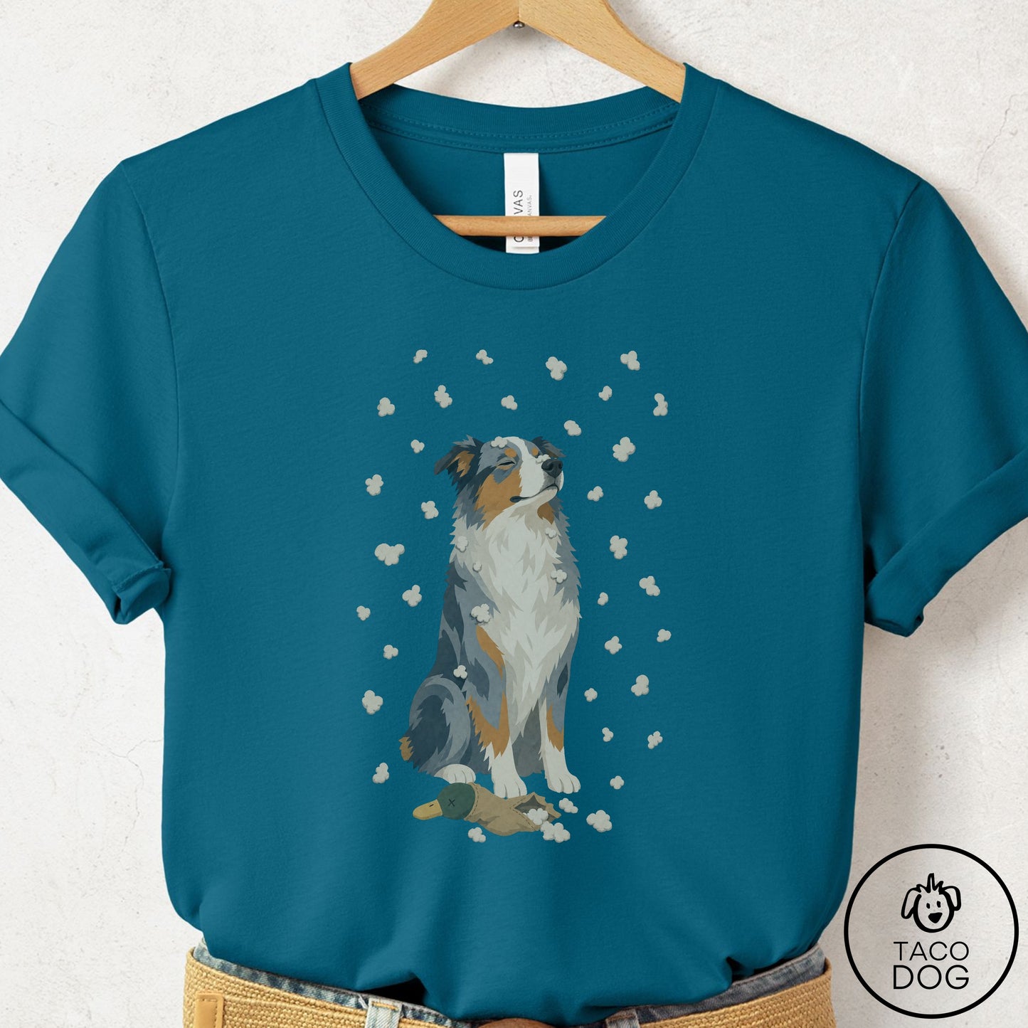 Australian Shepherd Weather T-Shirt
