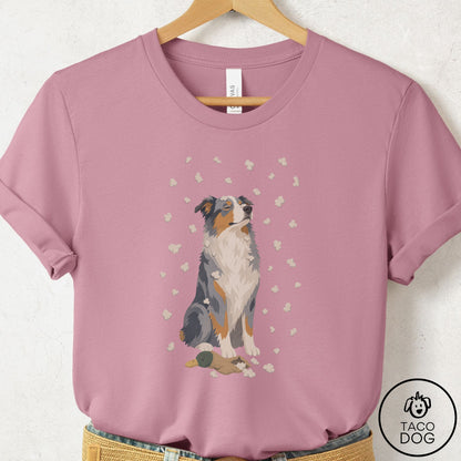 Australian Shepherd Weather T-Shirt