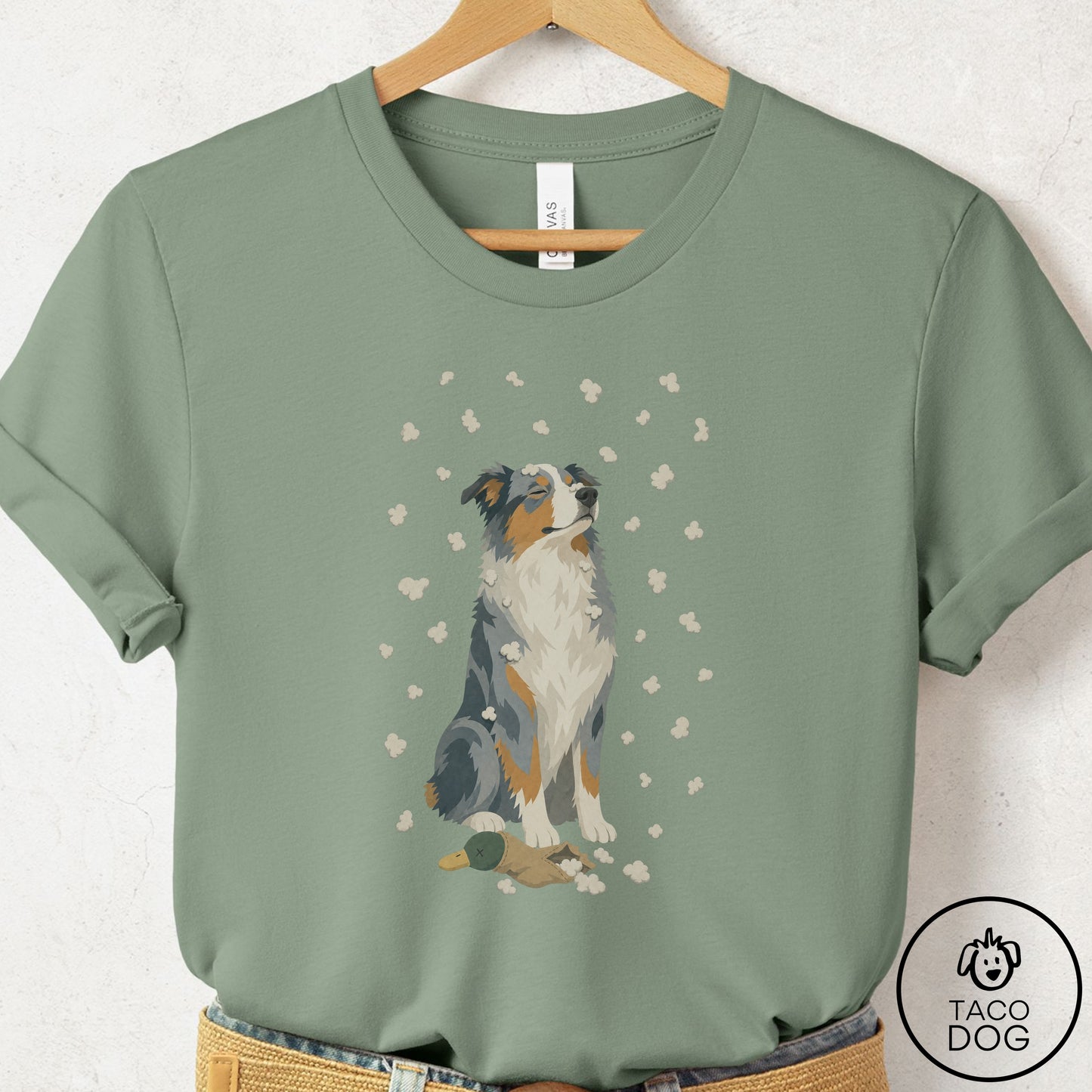 Australian Shepherd Weather T-Shirt