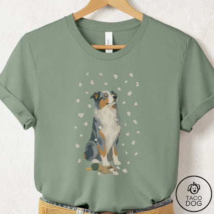 Australian Shepherd Weather T-Shirt