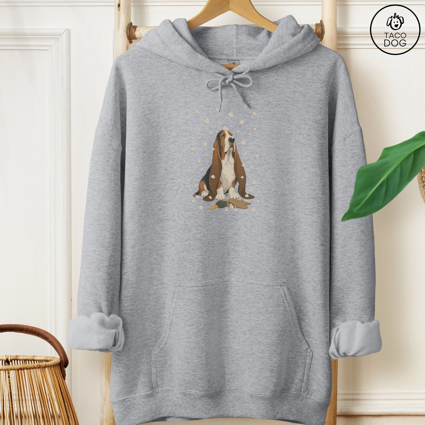 Basset Hound Weather Hoodie