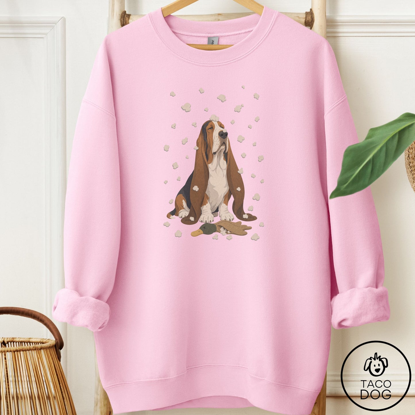 Basset Hound Weather Sweatshirt