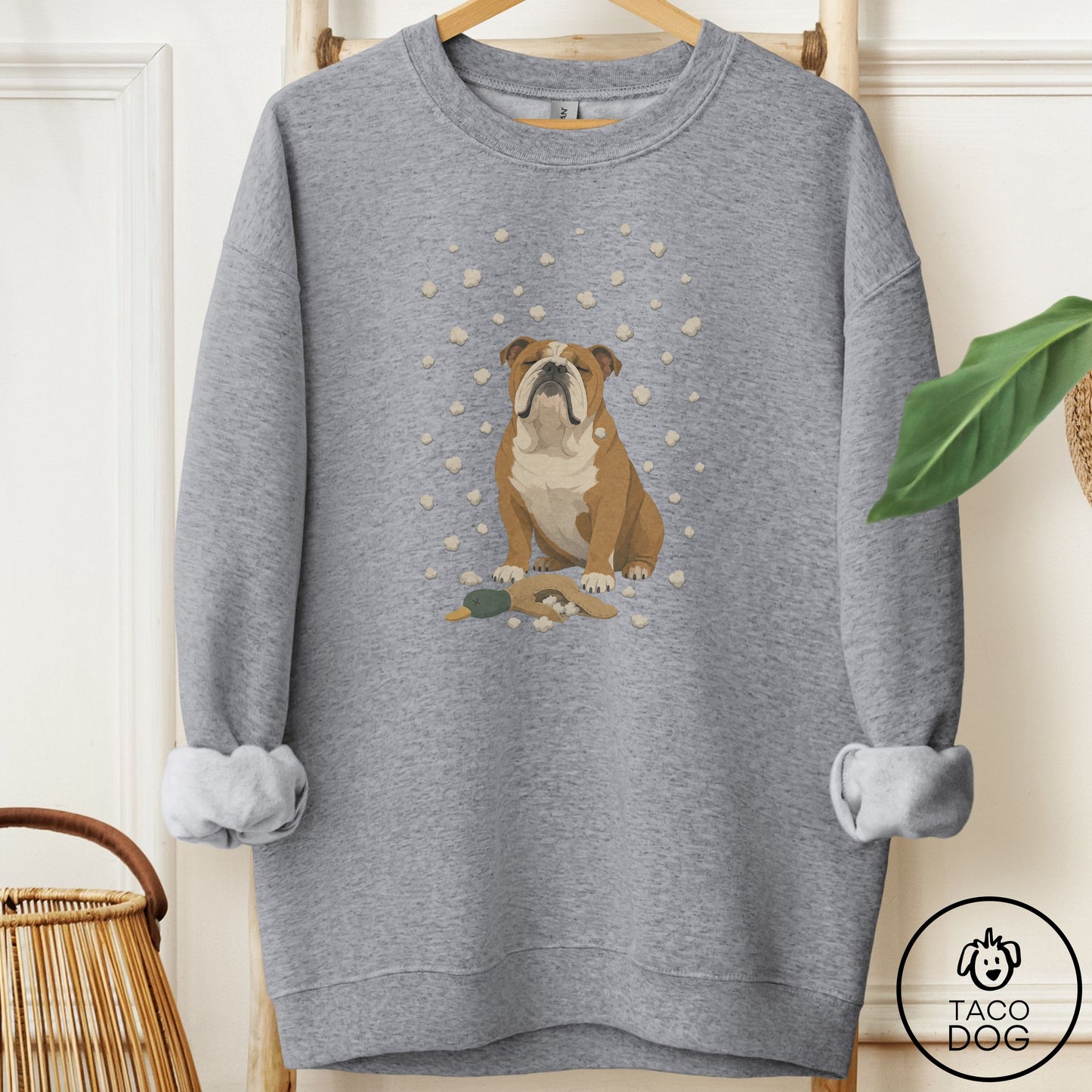 English Bulldog Weather Sweatshirt