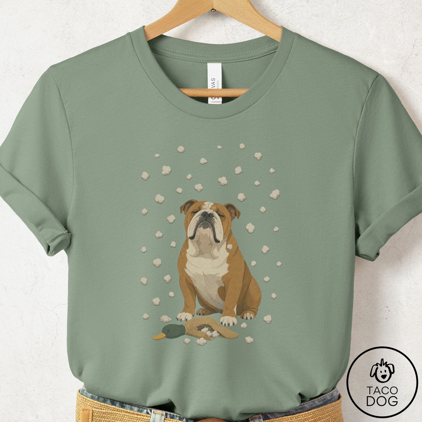 English Bulldog Weather T-Shirt