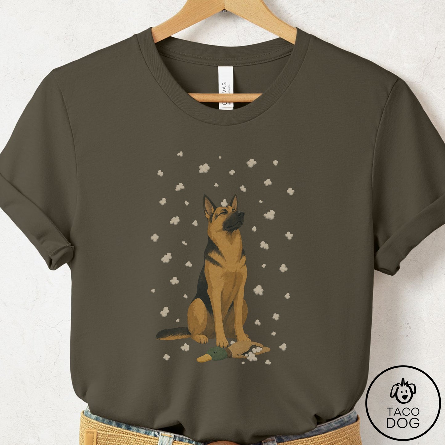 German Shepherd Weather T-Shirt