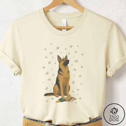 German Shepherd Weather T-Shirt