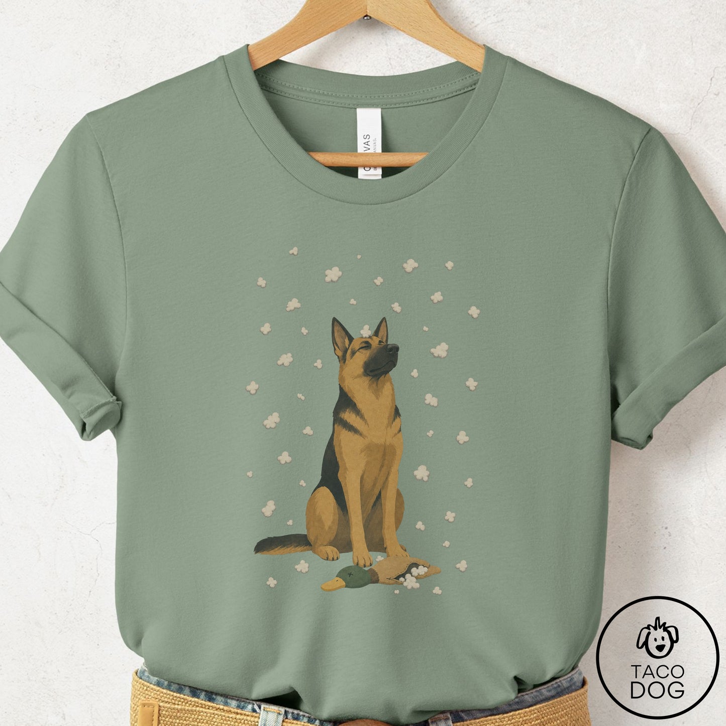 German Shepherd Weather T-Shirt