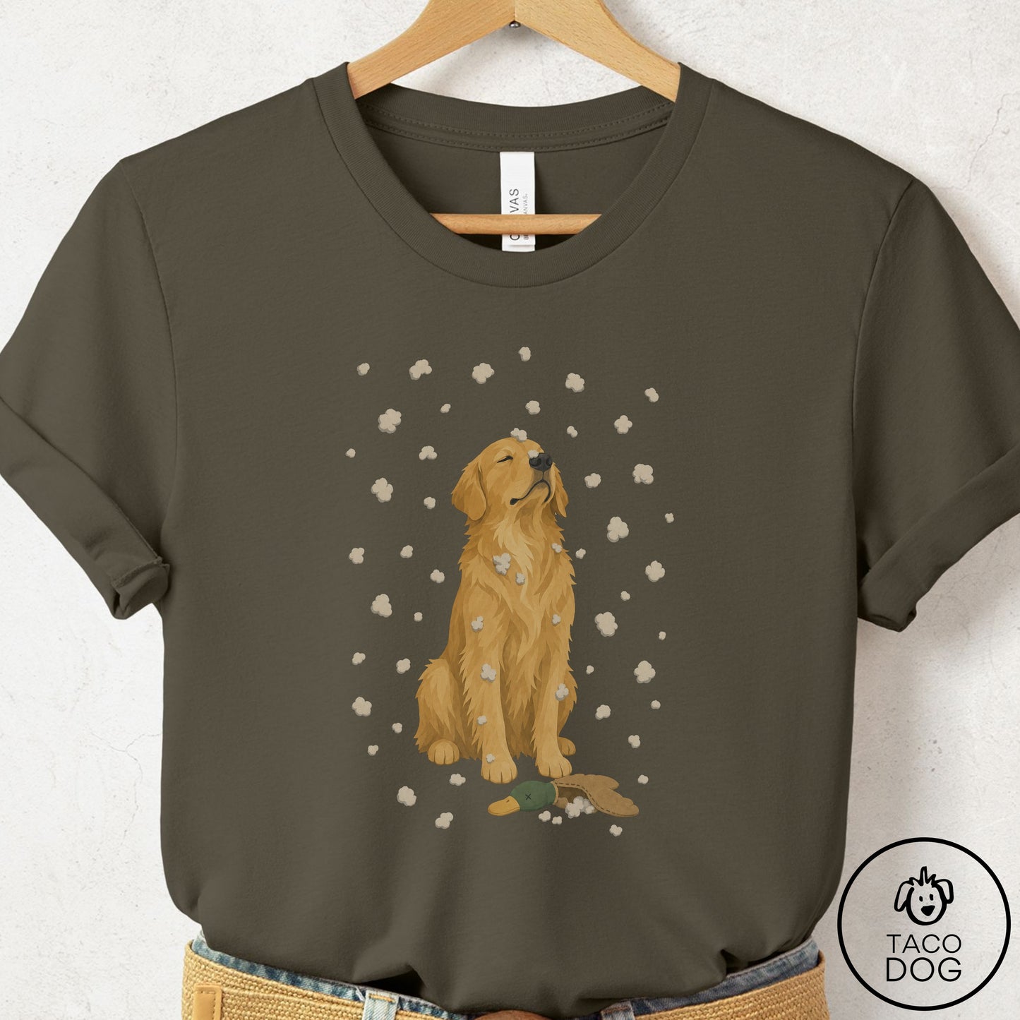 Golden Retriever Weather T-Shirt