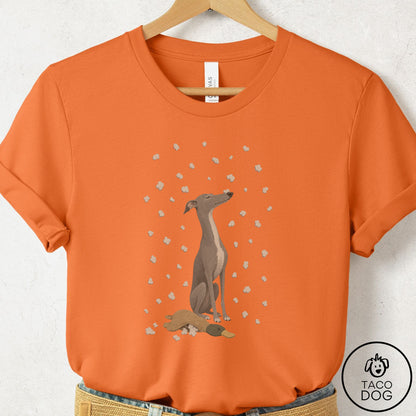 Italian Greyhound Whippet Weather T-Shirt