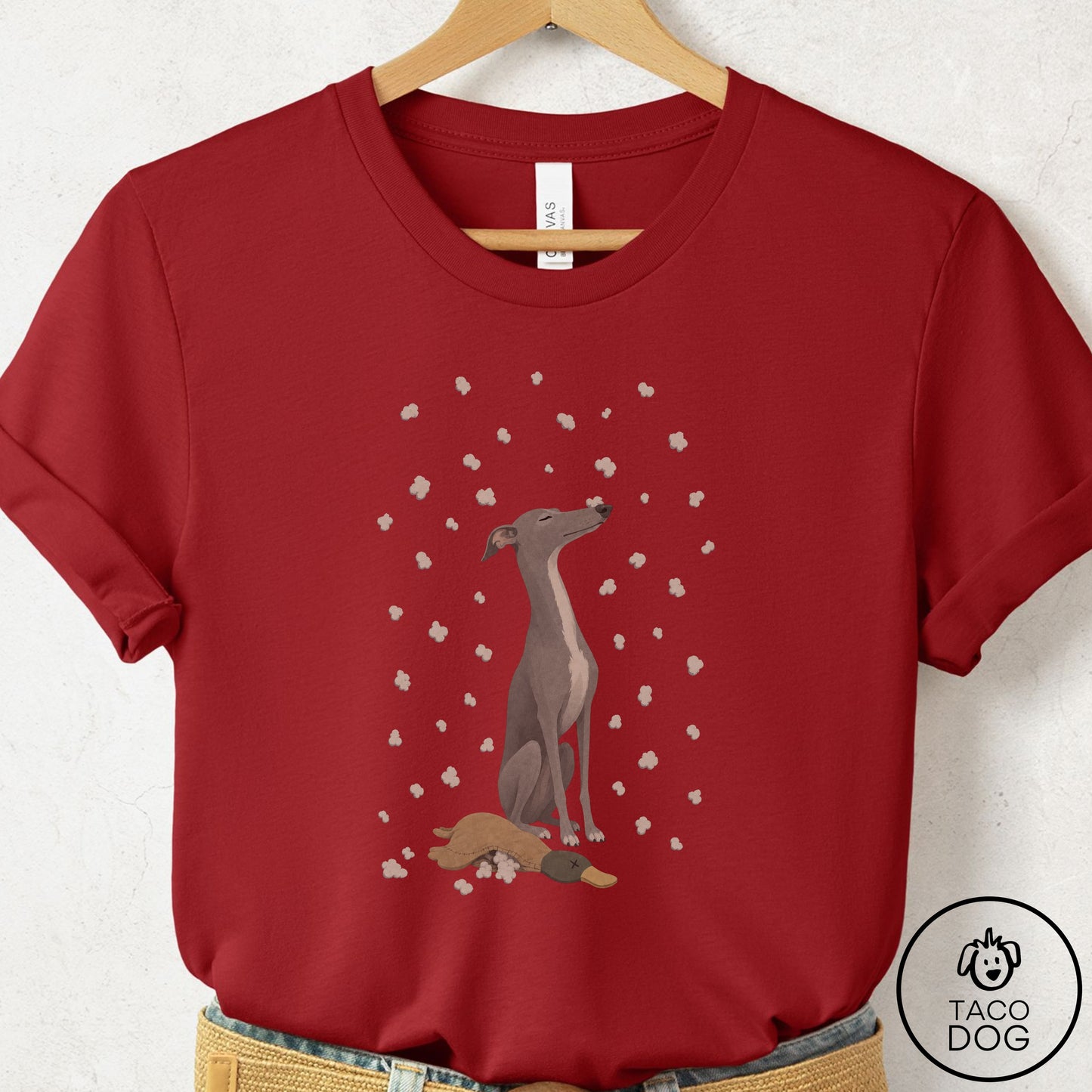 Italian Greyhound Whippet Weather T-Shirt