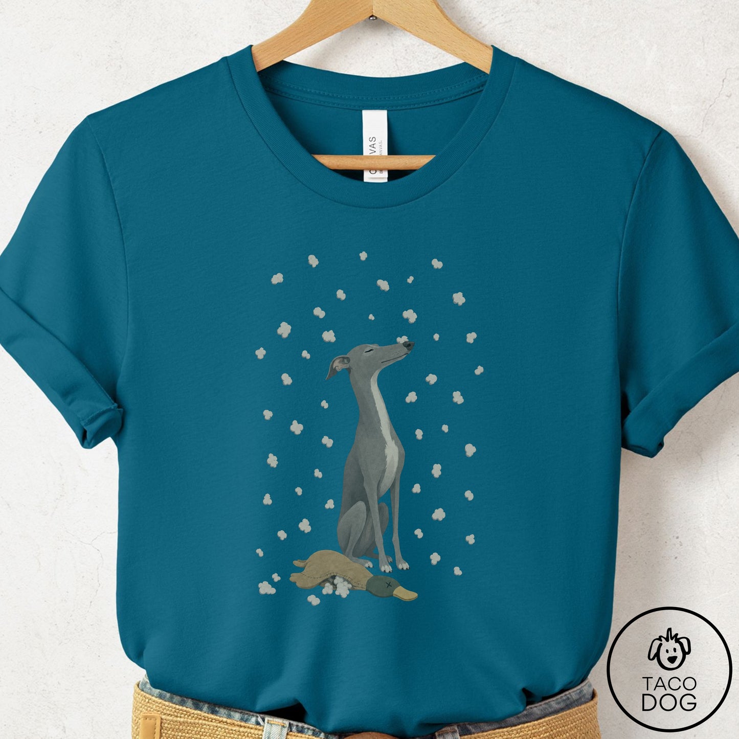 Italian Greyhound Whippet Weather T-Shirt