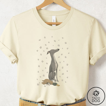 Italian Greyhound Whippet Weather T-Shirt