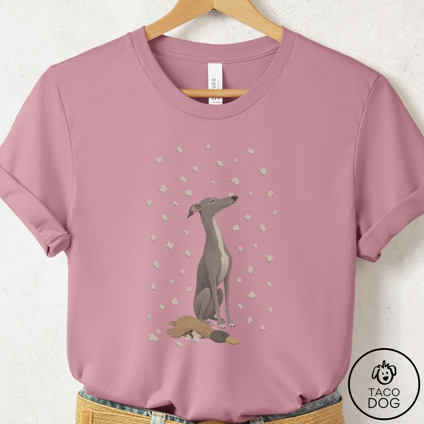 Italian Greyhound Whippet Weather T-Shirt