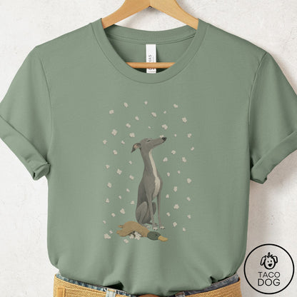 Italian Greyhound Whippet Weather T-Shirt