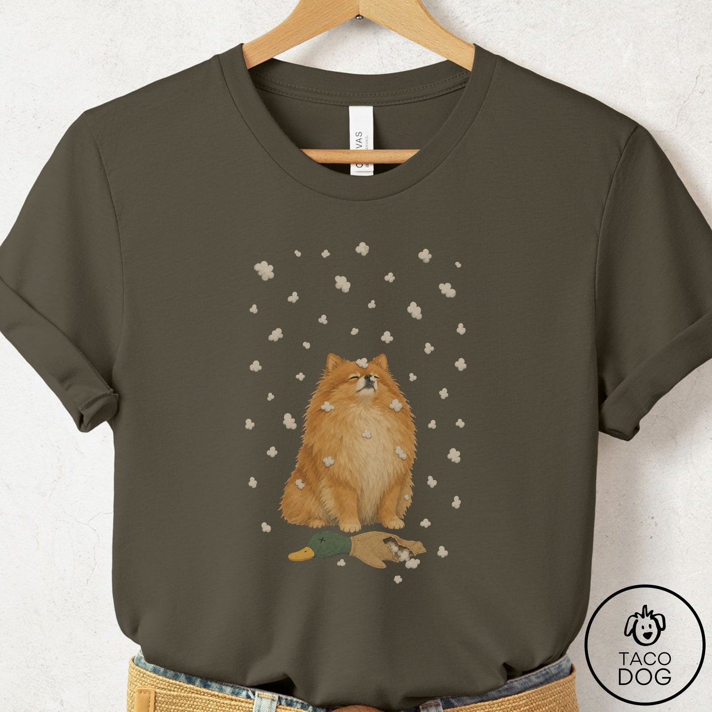 Pomeranian Weather T-Shirt