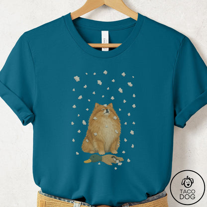 Pomeranian Weather T-Shirt