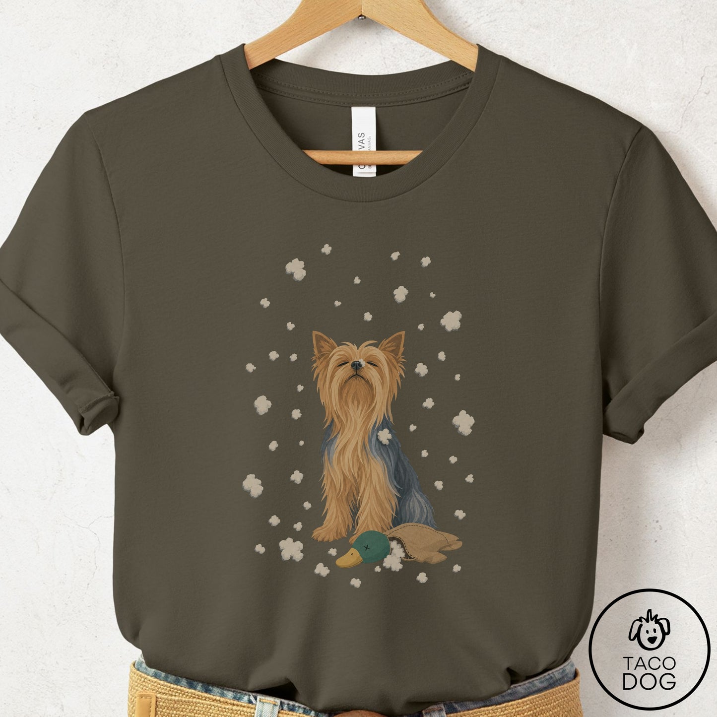 Yorkshire Terrier Yorkie Weather T-Shirt