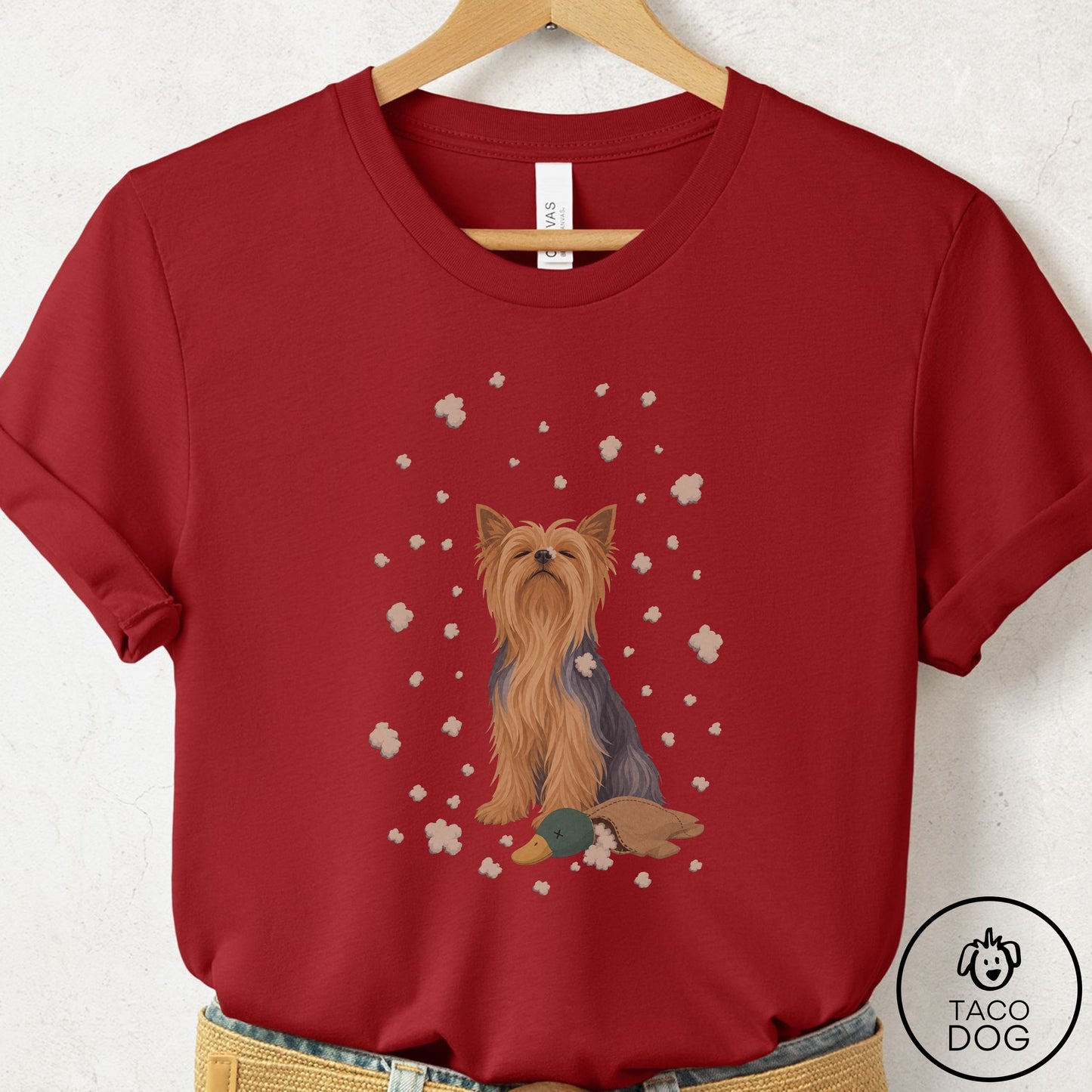 Yorkshire Terrier Yorkie Weather T-Shirt