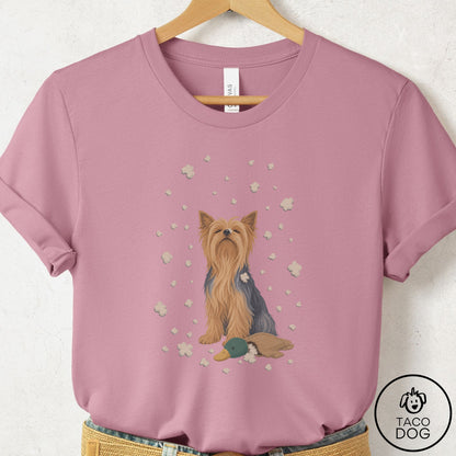 Yorkshire Terrier Yorkie Weather T-Shirt