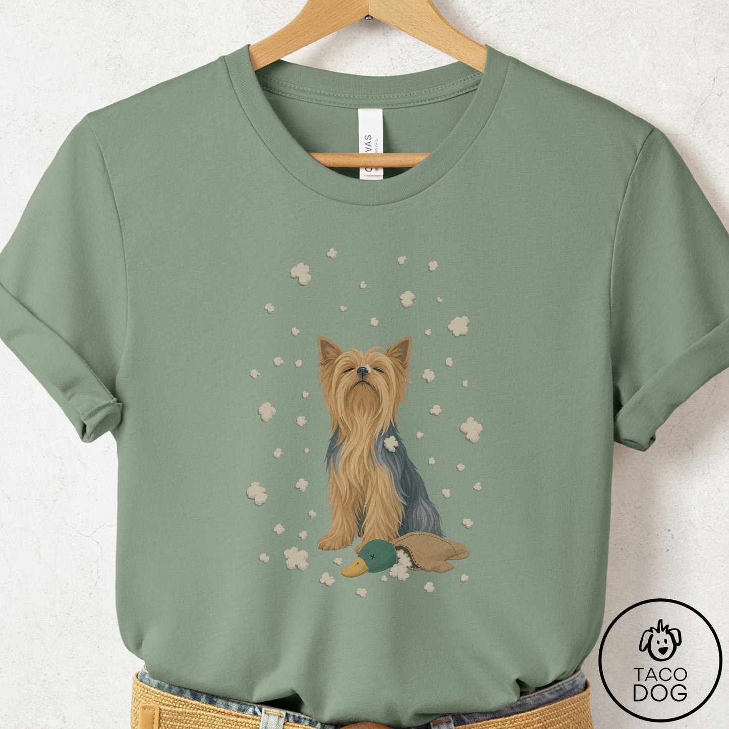 Yorkshire Terrier Yorkie Weather T-Shirt