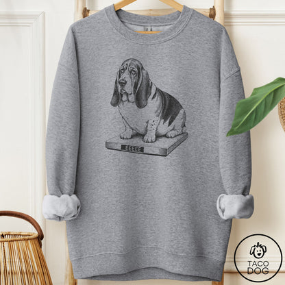 Basset Hound Weigh In Sweatshirt