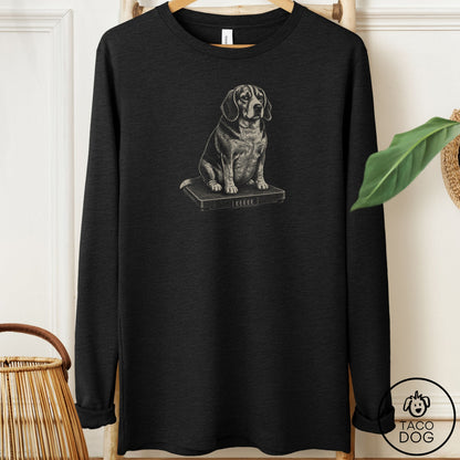 Beagle Weigh In Long Sleeve Tee