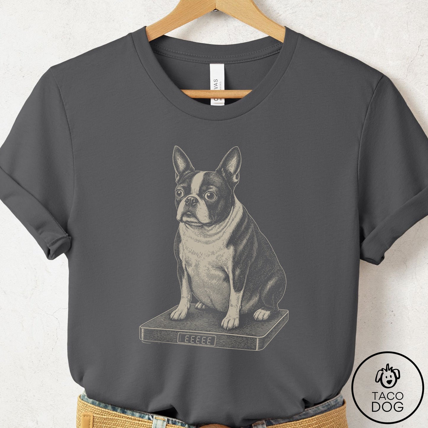 Boston Terrier Weigh In T-Shirt