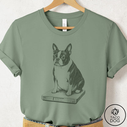Boston Terrier Weigh In T-Shirt