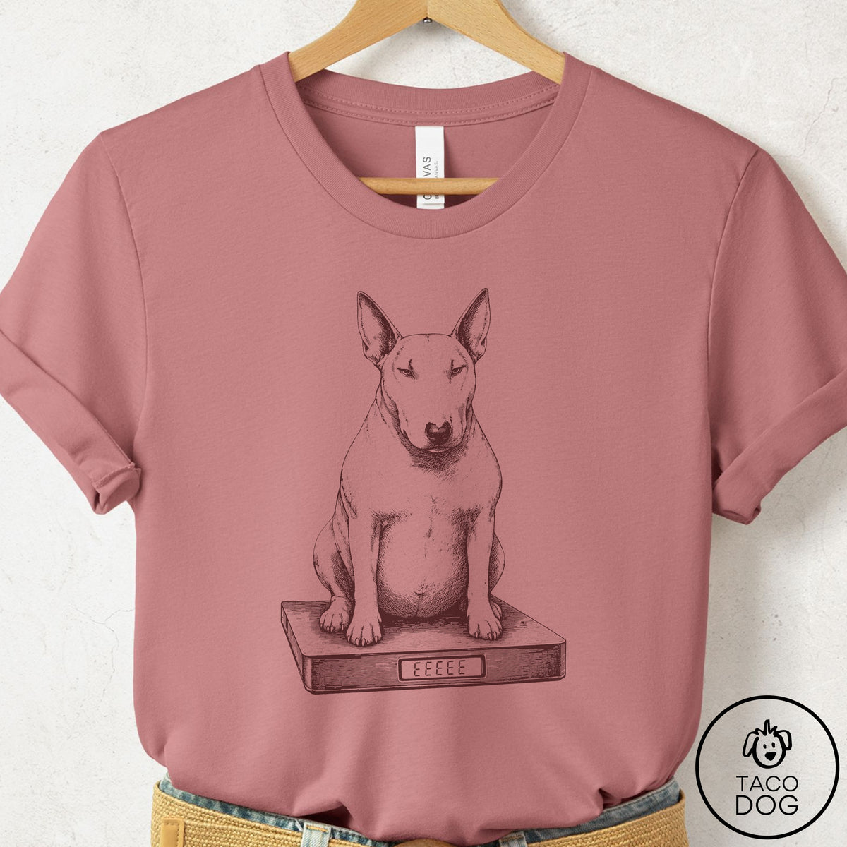 Bull Terrier Weigh In T-Shirt