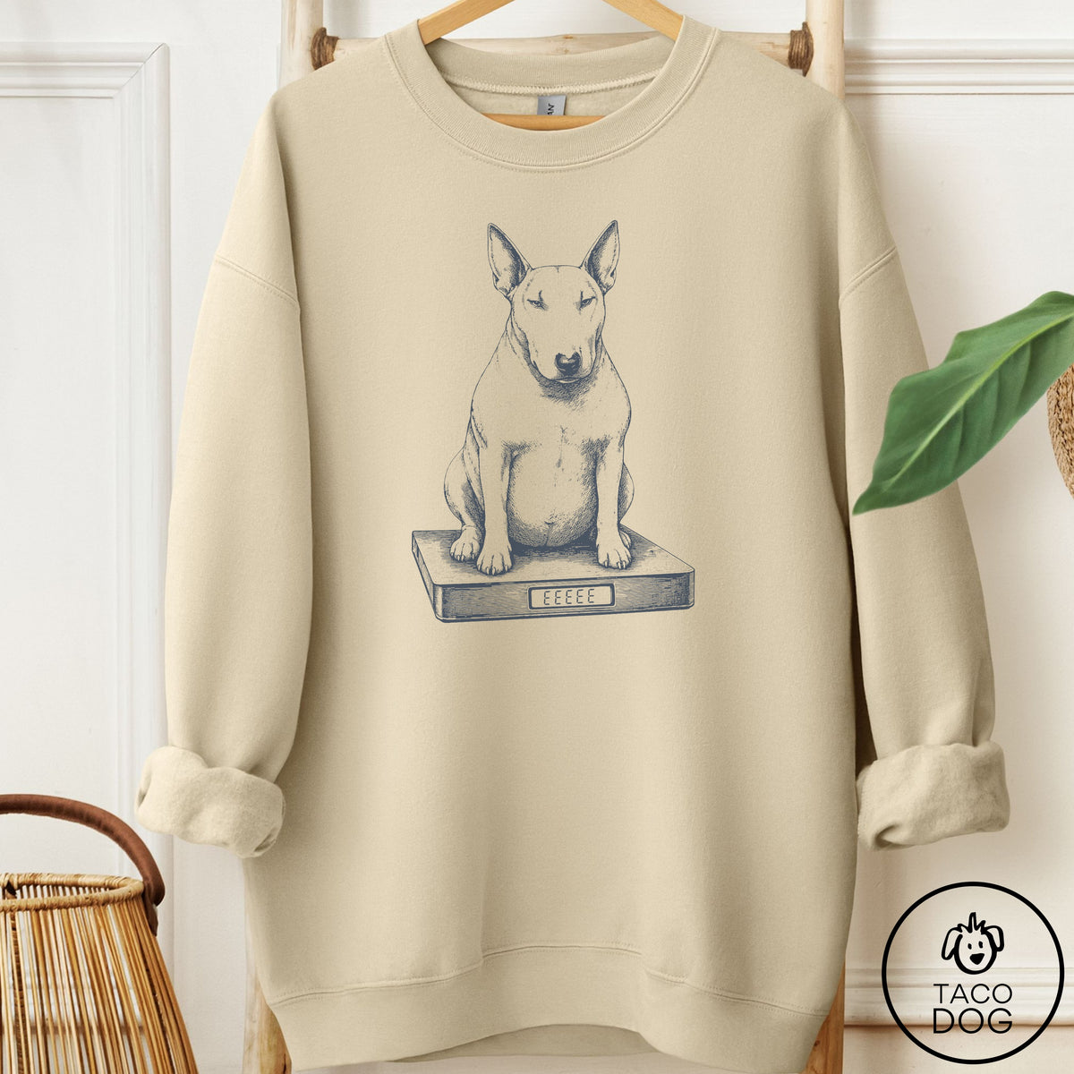 Bull Terrier Weigh In Sweatshirt