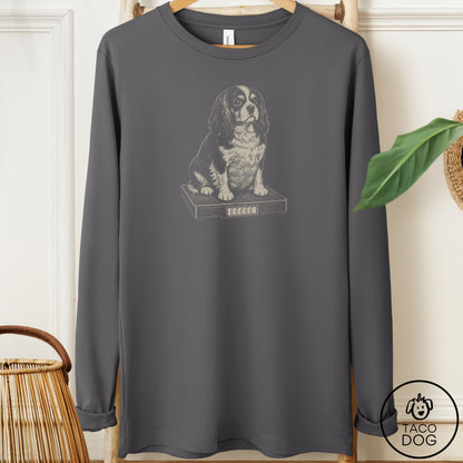 Cavalier King Charles Spaniel Weigh In Long Sleeve Tee