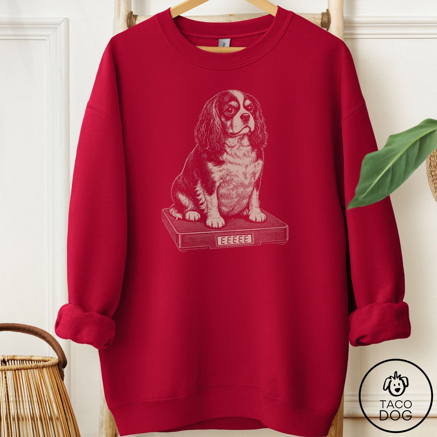 Cavalier King Charles Spaniel Weigh In Sweatshirt