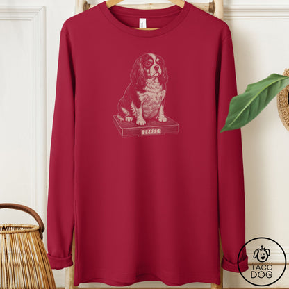 Cavalier King Charles Spaniel Weigh In Long Sleeve Tee