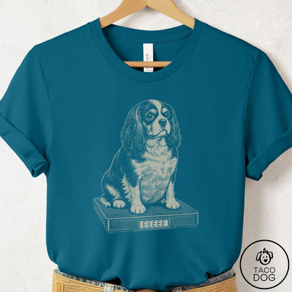 Cavalier King Charles Spaniel Weigh In T-Shirt