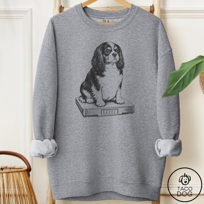 Cavalier King Charles Spaniel Weigh In Sweatshirt