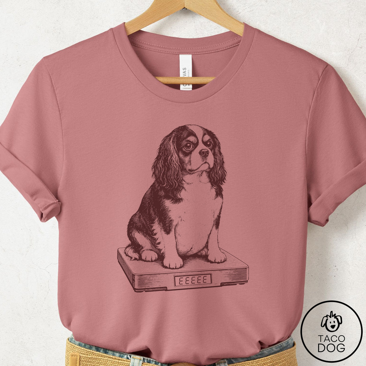 Cavalier King Charles Spaniel Weigh In T-Shirt