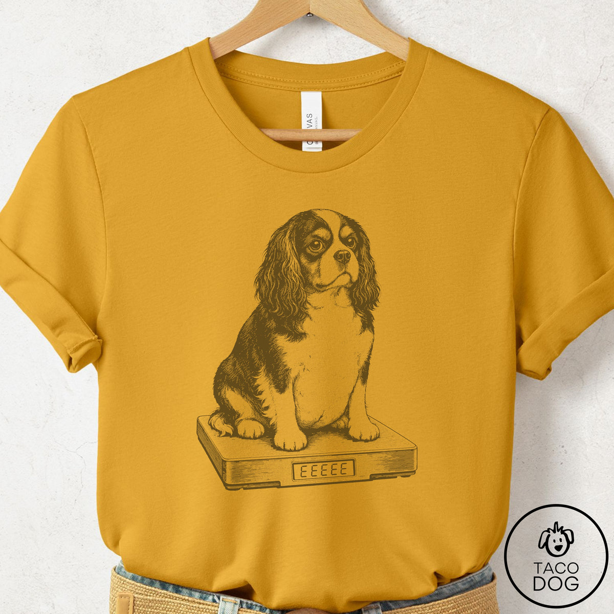 Cavalier King Charles Spaniel Weigh In T-Shirt