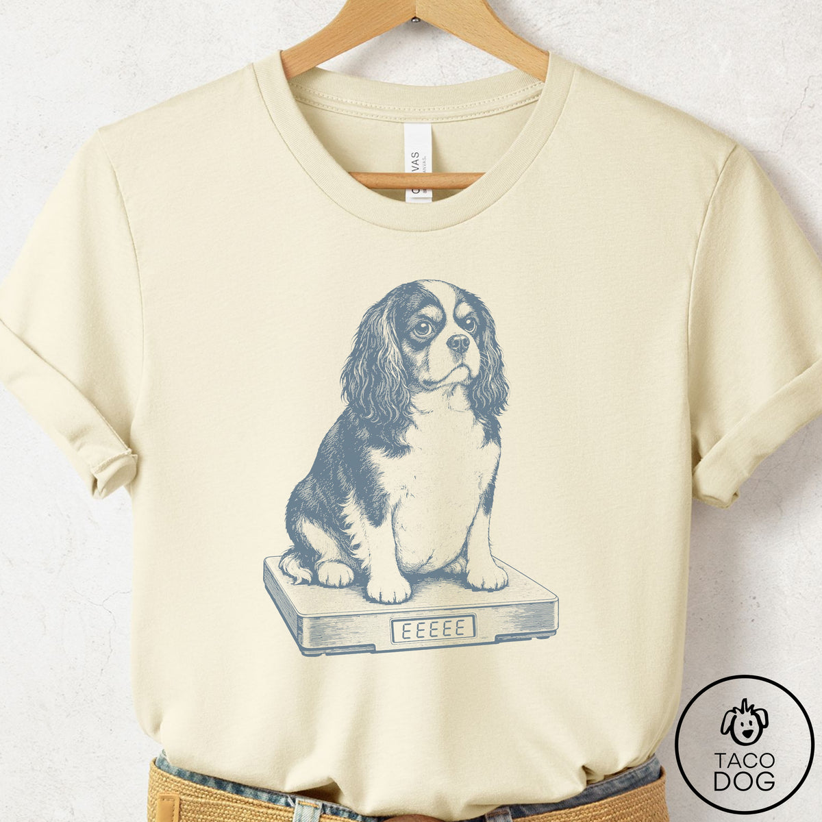 Cavalier King Charles Spaniel Weigh In T-Shirt