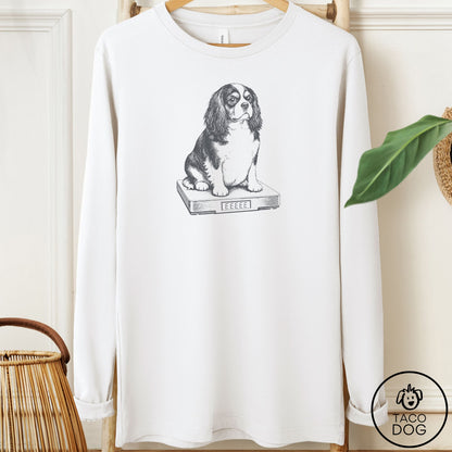 Cavalier King Charles Spaniel Weigh In Long Sleeve Tee