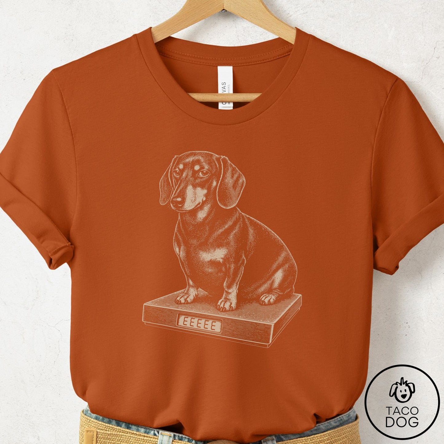 Dachshund Weigh In T-Shirt