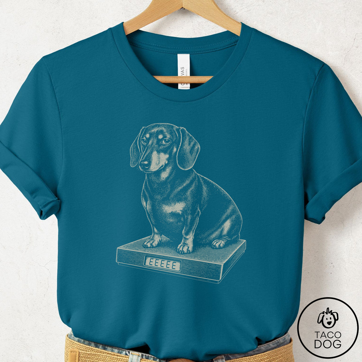 Dachshund Weigh In T-Shirt