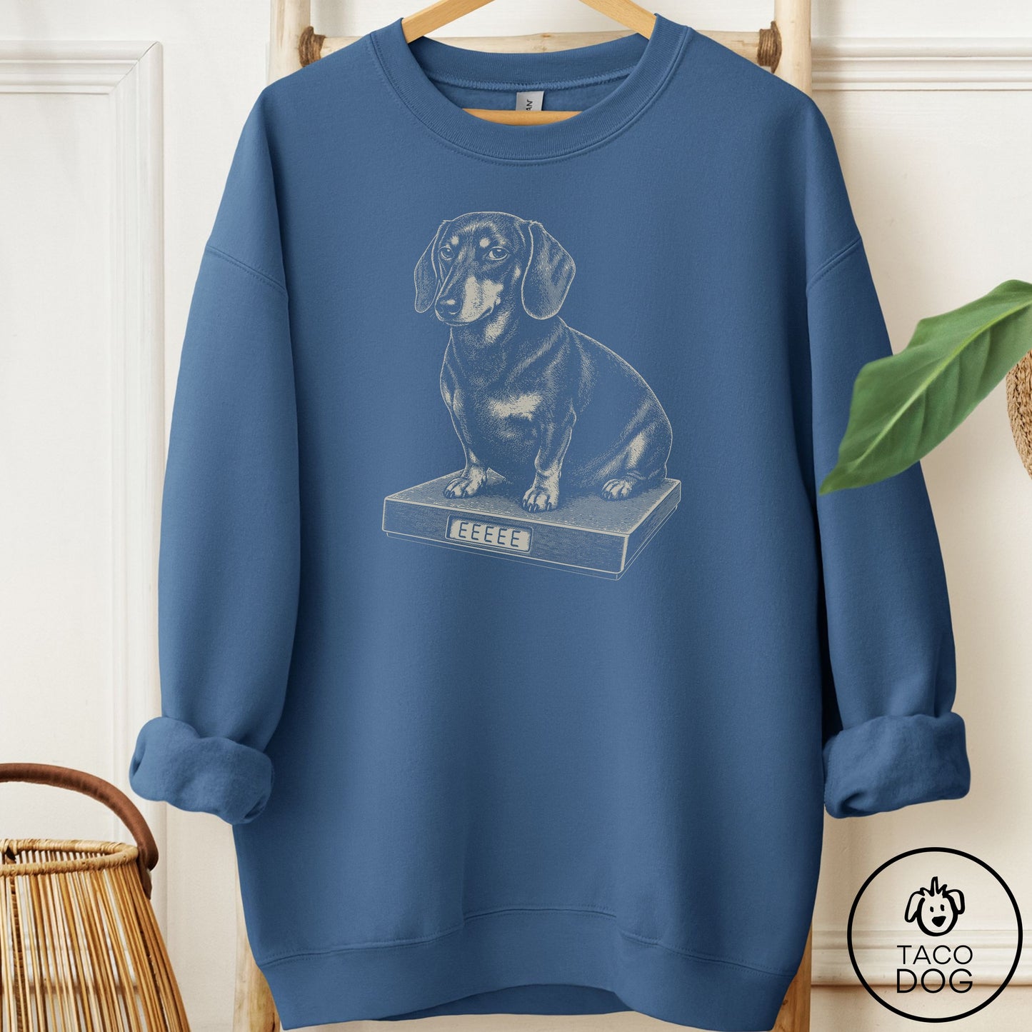 Dachshund Weigh In Sweatshirt