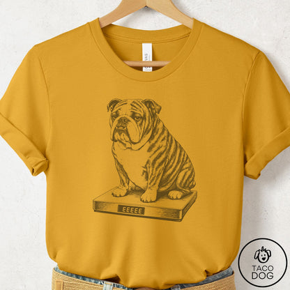English Bulldog Weigh In T-Shirt