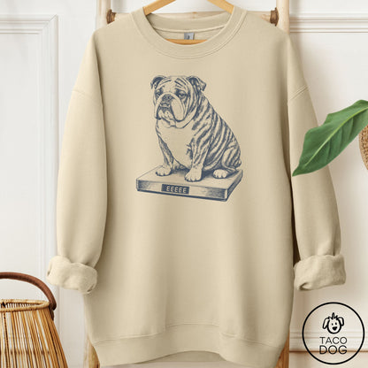 English Bulldog Weigh In Sweatshirt