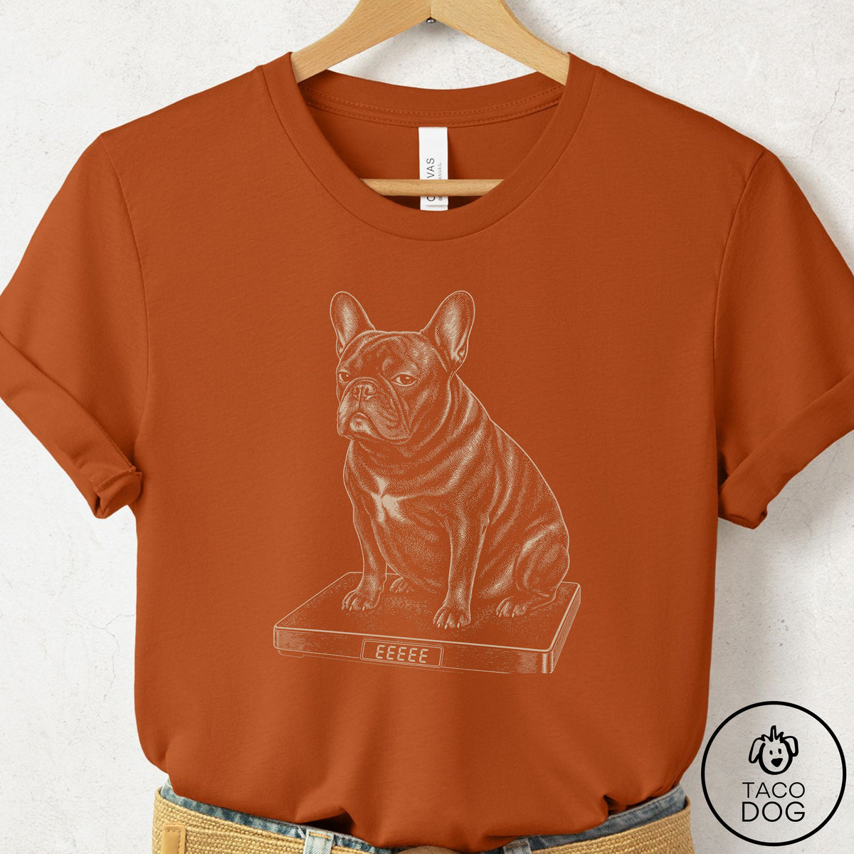 French Bulldog Frenchie Weigh In T-Shirt