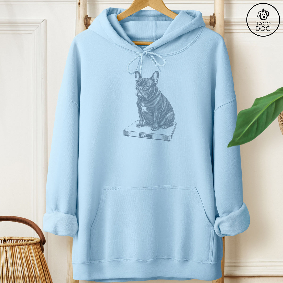 French Bulldog Frenchie Weigh In Hoodie