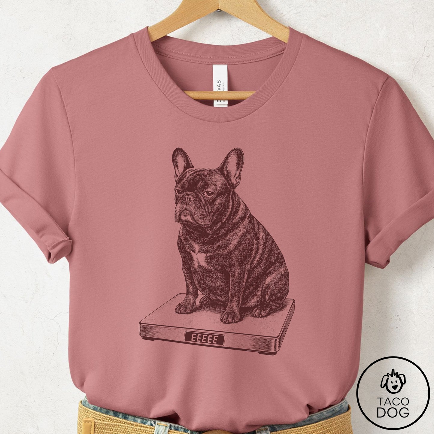 French Bulldog Frenchie Weigh In T-Shirt