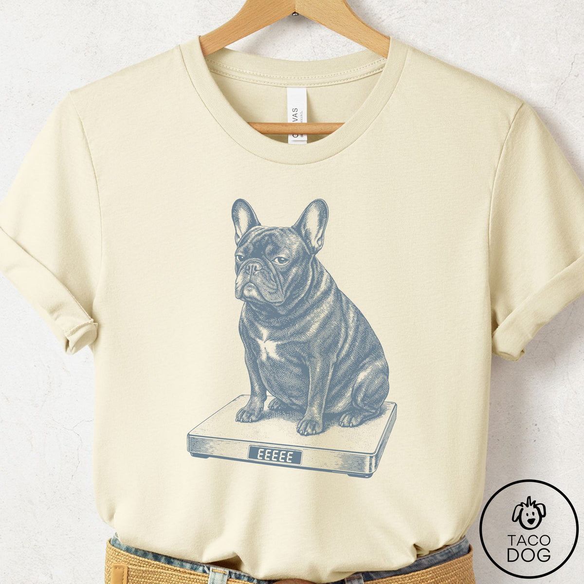 French Bulldog Frenchie Weigh In T-Shirt