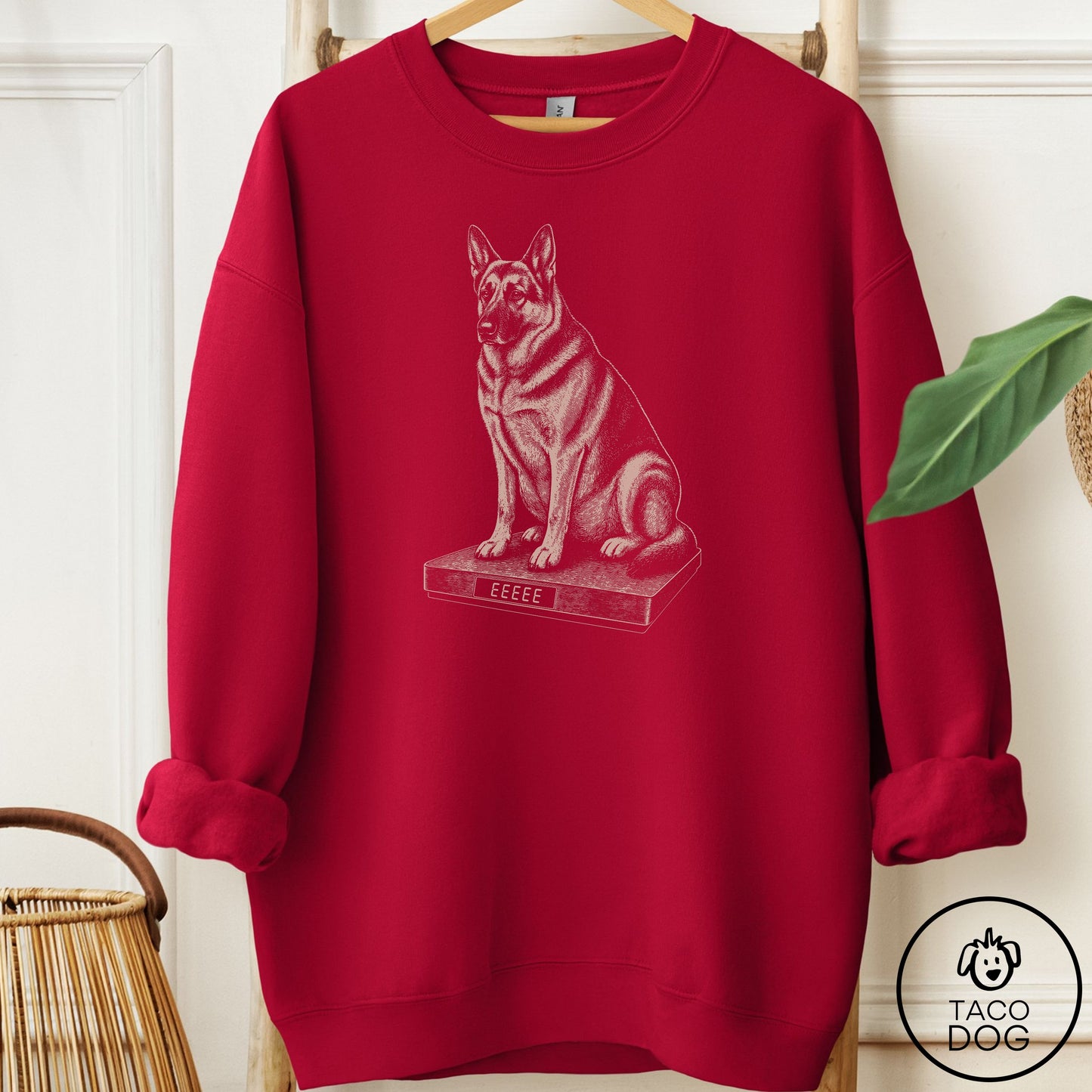 German Shepherd Weigh In Sweatshirt