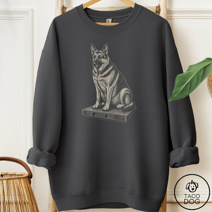 German Shepherd Weigh In Sweatshirt